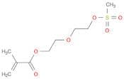 2-Propenoic acid, 2-methyl-, 2-[2-[(methylsulfonyl)oxy]ethoxy]ethyl ester