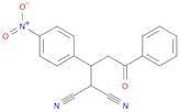 Propanedinitrile, [1-(4-nitrophenyl)-3-oxo-3-phenylpropyl]-