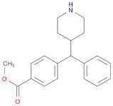 Benzoic acid, 4-(phenyl-4-piperidinylmethyl)-, methyl ester