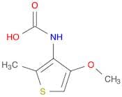 Carbamic acid, (4-methoxy-2-methyl-3-thienyl)-