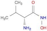 Butanamide, 2-amino-N-hydroxy-3-methyl-, (2R)-