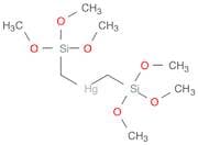 Mercury, bis[(trimethoxysilyl)methyl]-