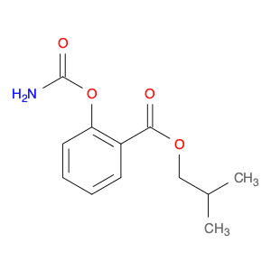 Benzoic acid, 2-[(aminocarbonyl)oxy]-, 2-methylpropyl ester