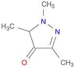 4H-Pyrazol-4-one, 1,5-dihydro-1,3,5-trimethyl-