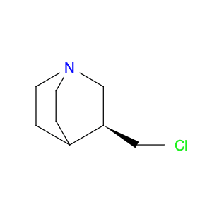 1-Azabicyclo[2.2.2]octane, 3-(chloromethyl)-, (S)-