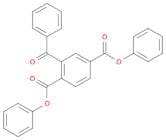 1,4-Benzenedicarboxylic acid, 2-benzoyl-, diphenyl ester