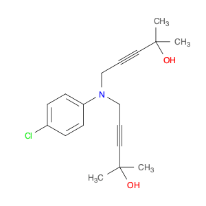 3-Pentyn-2-ol, 5,5'-[(4-chlorophenyl)imino]bis[2-methyl-