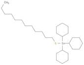 Stannane, tricyclohexyl(dodecylthio)-