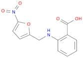 Benzoic acid, 2-[[(5-nitro-2-furanyl)methyl]amino]-