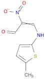 2-Propenal, 3-[(5-methyl-2-thienyl)amino]-2-nitro-
