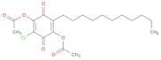 2,5-Cyclohexadiene-1,4-dione, 2,5-bis(acetyloxy)-3-chloro-6-undecyl-