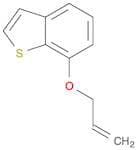 Benzo[b]thiophene, 7-(2-propenyloxy)-