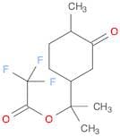 Acetic acid, trifluoro-, 1-methyl-1-(4-methyl-3-oxocyclohexyl)ethyl ester