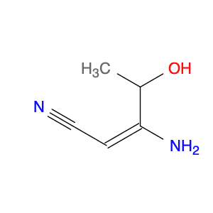 2-Pentenenitrile, 3-amino-4-hydroxy-, (E)-