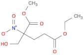 Pentanedioic acid, 2-(hydroxymethyl)-2-nitro-, 5-ethyl 1-methyl ester