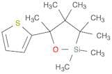 1-Oxa-2-silacyclopentane, 2,2,3,3,4,4,5-heptamethyl-5-(2-thienyl)-