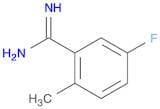 5-fluoro-2-methylbenzene-1-carboximidamide