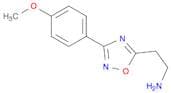 2-(3-(4-Methoxyphenyl)-1,2,4-oxadiazol-5-yl)ethanamine