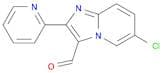 Imidazo[1,2-a]pyridine-3-carboxaldehyde, 6-chloro-2-(2-pyridinyl)-