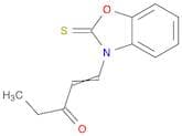 1-Penten-3-one, 1-(2-thioxo-3(2H)-benzoxazolyl)-