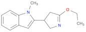 1H-Indole, 2-(5-ethoxy-3,4-dihydro-2H-pyrrol-3-yl)-1-methyl-