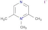 Pyrazinium, 1,2,6-trimethyl-, iodide