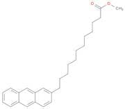 2-Anthracenedodecanoic acid, methyl ester