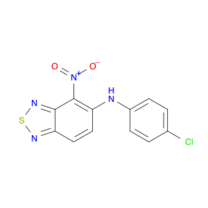 2,1,3-Benzothiadiazol-5-amine, N-(4-chlorophenyl)-4-nitro-