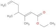 2,6-Heptadienoic acid, 3,4-dimethyl-, ethyl ester, (E)-