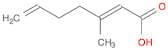 2,6-Heptadienoic acid, 3-methyl-, (E)-