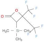 2-Oxetanone, 4,4-bis(trifluoromethyl)-3-(trimethylsilyl)-