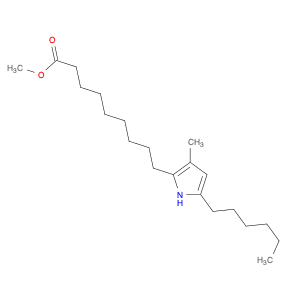 1H-Pyrrole-2-nonanoic acid, 5-hexyl-3-methyl-, methyl ester