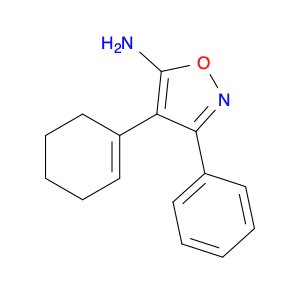 5-Isoxazolamine, 4-(1-cyclohexen-1-yl)-3-phenyl-