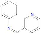 Benzenamine, N-(3-pyridinylmethylene)-, (Z)-