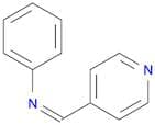 Benzenamine, N-(4-pyridinylmethylene)-, (Z)-