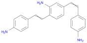 Benzenamine, 2,5-bis[2-(4-aminophenyl)ethenyl]-