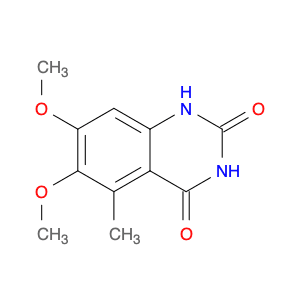 2,4(1H,3H)-QUINAZOLINEDIONE, 6,7-DIMETHOXY-5-METHYL-