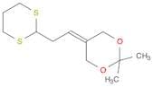 1,3-Dioxane, 5-[2-(1,3-dithian-2-yl)ethylidene]-2,2-dimethyl-