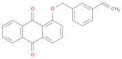 1-((3-Vinylbenzyl)oxy)anthracene-9,10-dione