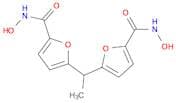 2-Furancarboxamide, 5,5'-ethylidenebis[N-hydroxy-