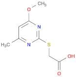 2-((4-Methoxy-6-methylpyrimidin-2-yl)thio)acetic acid