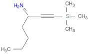 1-Heptyn-3-amine, 1-(trimethylsilyl)-, (S)-