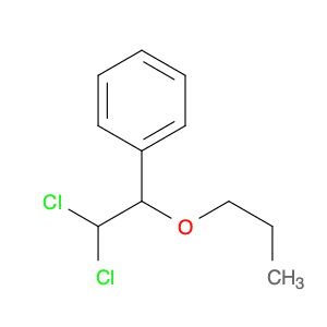 Benzene, (2,2-dichloro-1-propoxyethyl)-