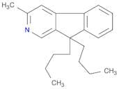 9H-Indeno[2,1-c]pyridine, 9,9-dibutyl-3-methyl-