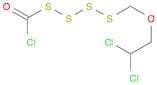 Tetrasulfide, chlorocarbonyl dichloroethoxymethyl