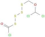 Tetrasulfide, chlorocarbonyl dichloromethoxymethyl