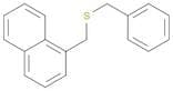 Naphthalene, 1-[[(phenylmethyl)thio]methyl]-