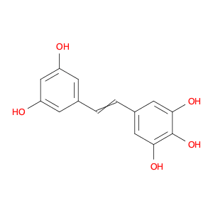 1,2,3-Benzenetriol, 5-[2-(3,5-dihydroxyphenyl)ethenyl]-
