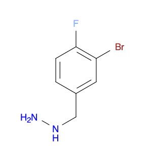 [(3-bromo-4-fluorophenyl)methyl]hydrazine