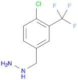 (4-Chloro-3-(trifluoromethyl)benzyl)hydrazine